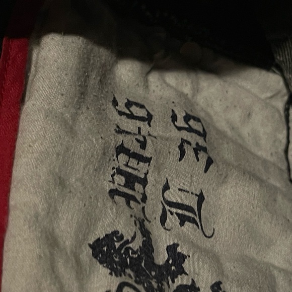 COOGI Australia Black Jeans with Brown Accent and Gold Embroidery (46x36) - Picture 13 of 13